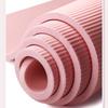 1 шт. коврик для йоги для начинающих, удлиненный и расширенный, более толстый, для женщин и мужчин, для танцев, фитнеса, похудения, коврик для йоги, домашний коврик