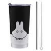 Miffy Coffee Convenience Store Water Direct Stainless with Cute 600ml Tumbler, Mug, Cup, Cup, Insulated, Insulated, Bottle, Drinking, Steel, Lid,