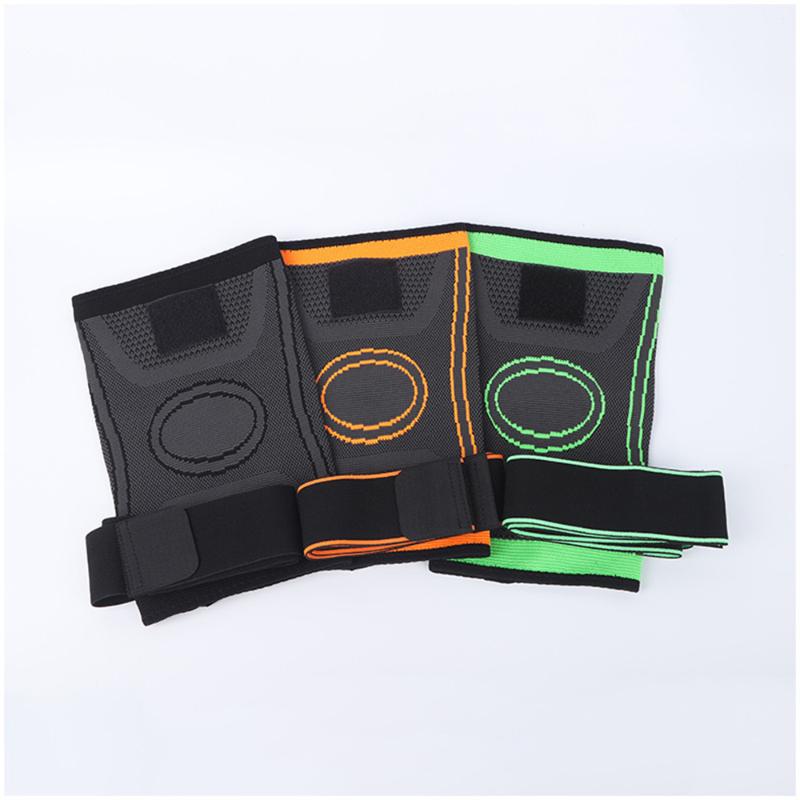 1 шт. наколенники, подтяжки, спортивная поддержка, наколенники для мужчин и женщин, эластичная поддержка под давлением, снаряжение для фитнеса, защита для бега по баскетболу