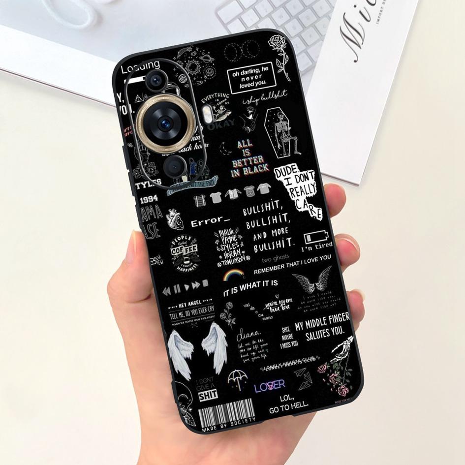 Чехол для Huawei Nova 11 Чехол для телефона Nova 11 Pro Крутой модный узор Мягкий силикон Fundas для Nova 11 Ultra Nova11 FOA-LX9 Чехол-кошелек