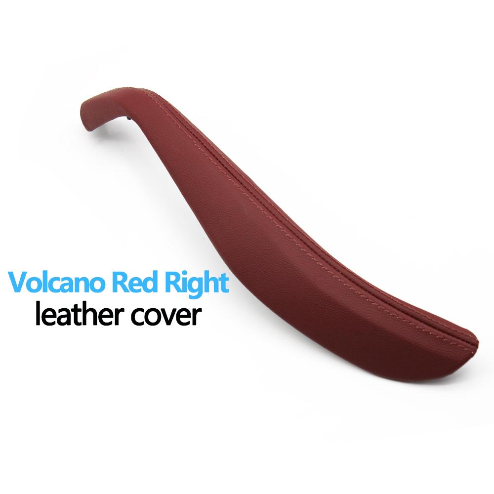 Left Right Interior Door Pull Handle Leather Outer Cover Replacement For BMW 5 Series G30 G31 F90 2018 2022