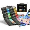 ENMY Набор из 60 цветов Прямые Жидкие Акриловые Маркеры Маркеры для Иллюстраций Водные Кистевые Ручки Арт М...