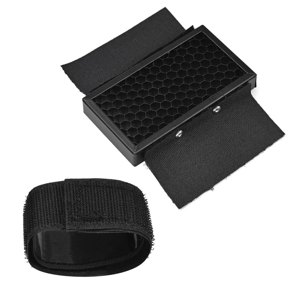 Universal Camera Flash Honeycomb Grid Metal Accessory Replacement for Canon Nikon Sony Godox Yongnuo Speedlite Easy
