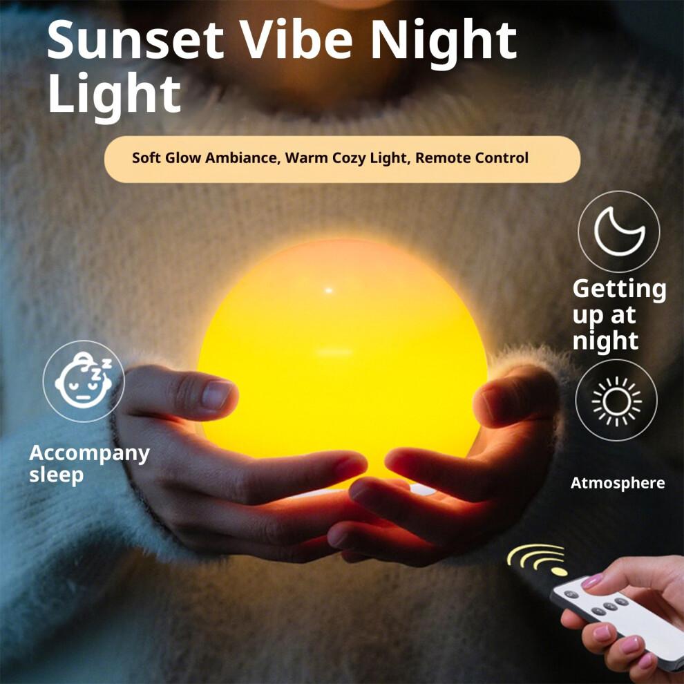 Rechargeable 24h Sunset Mood Lamp Remote Controlled LED