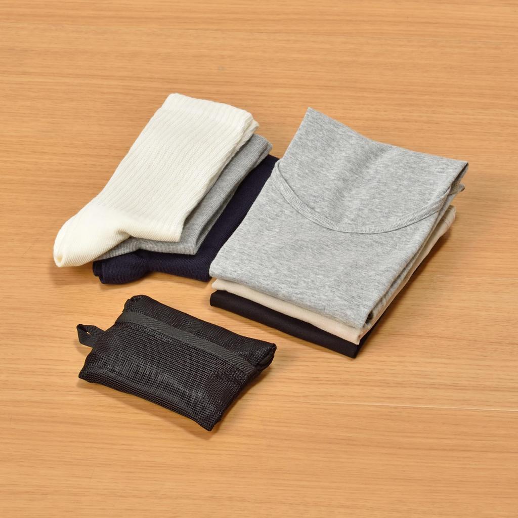 MUJI Моющийся мешок для хранения одежды S Черный 19×34×1 см OHE83A9A