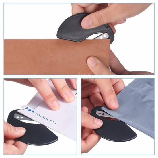 Envelope Opener with Sharp Concealed Blade Safe Design Sheet Cutter Paper Slitter Wrapping