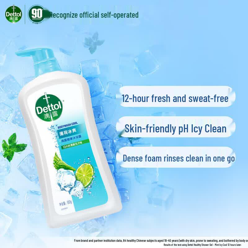 Dettol Men's Refreshing Mint Body Wash 950g