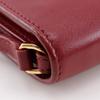 BURBERRY Shoulder wallet Shoulder Bag 2WAY Red Cowhide Women Used