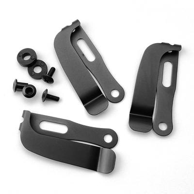 1 шт. Нержавеющая сталь KYDEX IWB HOLSTER CLIPS K Ножны поясной зажим аксессуары ножны задний зажим KYDEX ремень для переноски