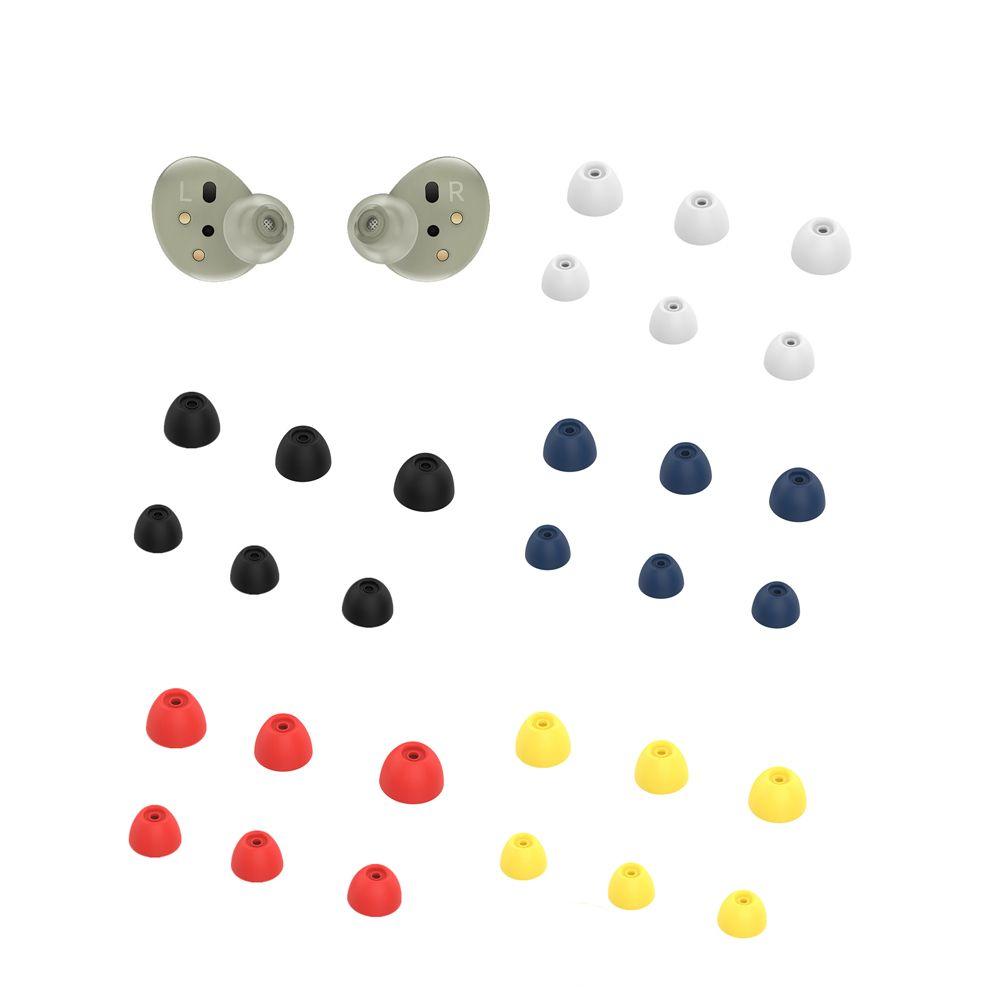 6Pcs Accessories Earbuds Anti-Slip Silicone EarPads Cover Ear Tips
