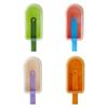 Silicone Ice Cream Molds with Stick Stackable Ice Cream Molds With Lid For Sorbets Ice Cream Chocolate Cheese Stick