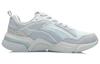 Li Ning Textile, Synthetic Leather Soft Cushioning Breathable Abrasion Resistant Slip Resistant Low top Running Shoes AGCR324-1