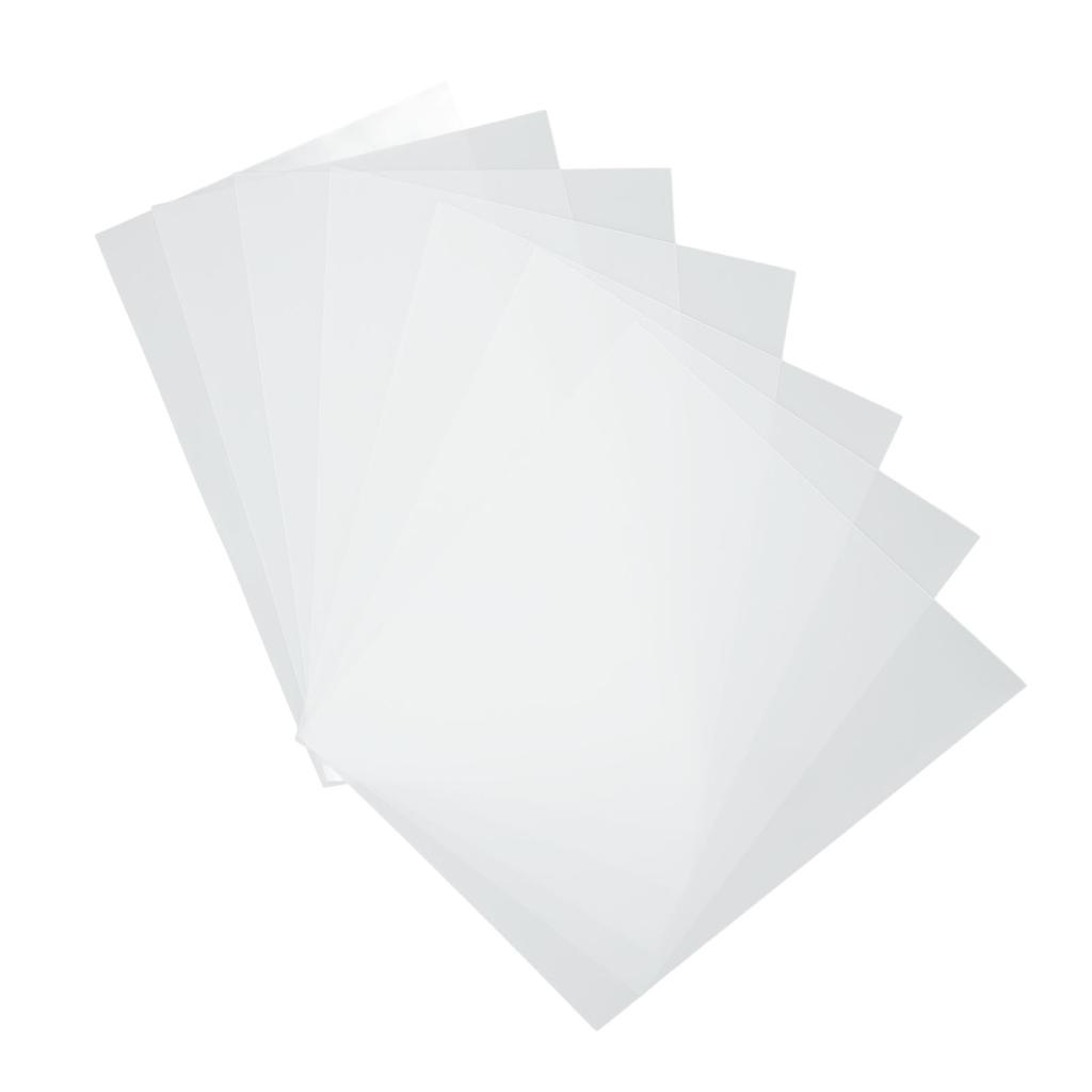 Обложка для переплета Прочная 50 листов Прозрачный ПВХ Изысканное мастерство Пленка для переплета формата А4 для переплета