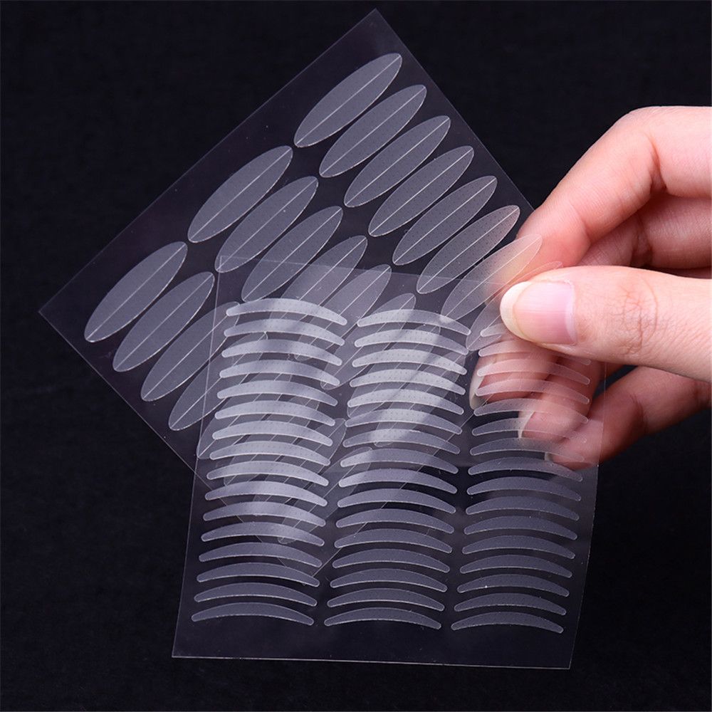 Women Beauty Invisible Breathable Eyelid Stickers Double Side Eyelid Transparent Eye Makeup Tape