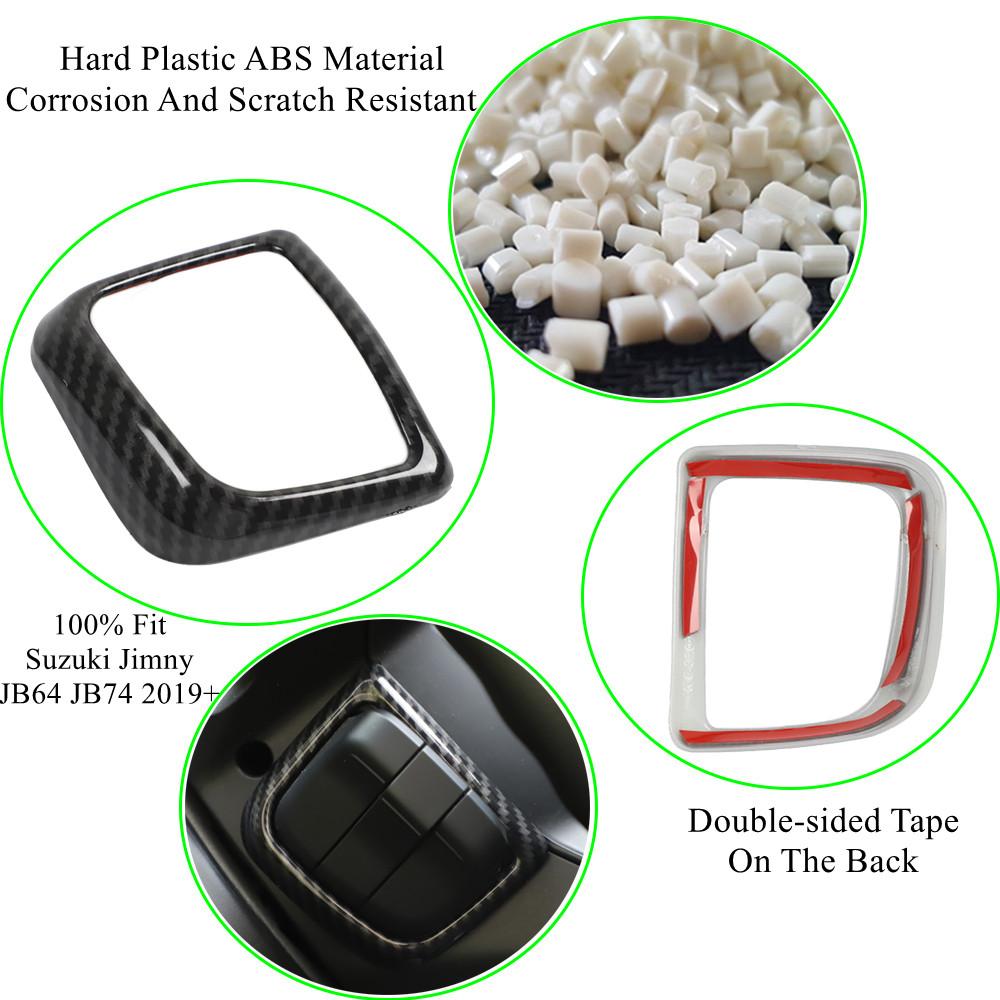 Автомобильные кнопки телефона, декоративные наклейки для Suzuki Jimny JB64 JB74 2022 2023, внутренние молдинги