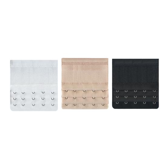 Women's Bra Extender 2 Hook/3 Hook/4 Hook/5 Hook Soft Stretchy Bra Strap Extender Elastic Extension Strap