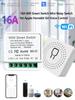 Умный WiFi выключатель 16А/20А Таймер Автоматический выключатель Двухстороннее управление Яндекс Алиса Alexa Google Home Приложение Голосовое управление Автоматизация Реле