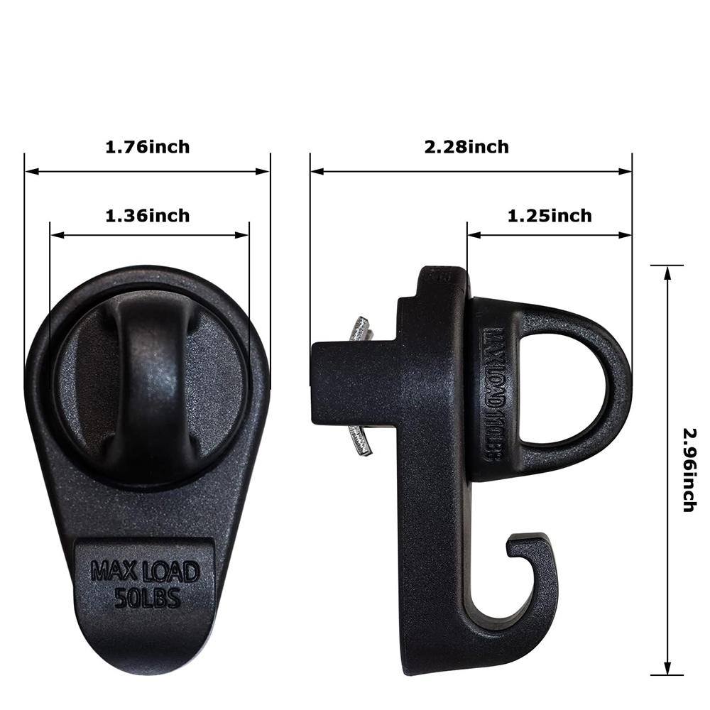 Мини-крючки для крепления кровати, анкеры для кровати PT278-35075 PT278-00160 для Toyota Tacoma 2005-2019 Toyota Tundra 2007-2019