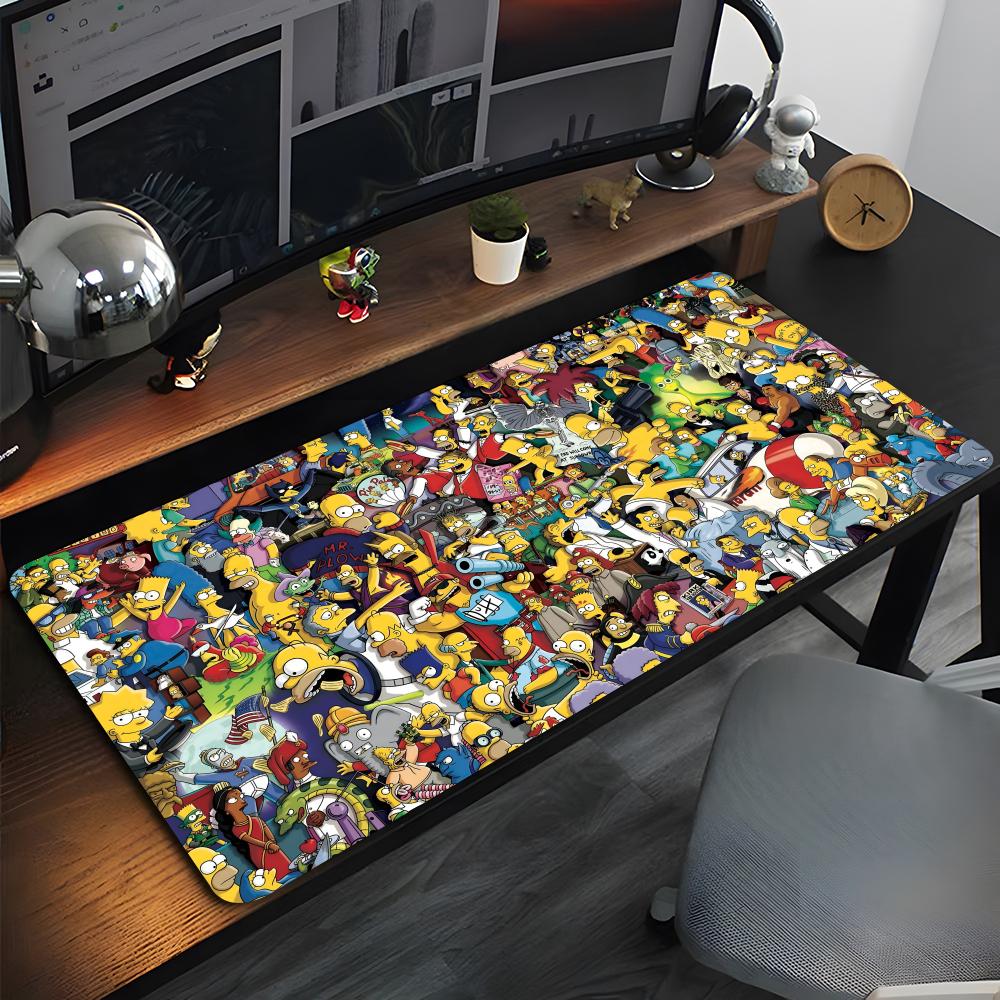 Homer The Simpsons Mouse Pad High Quality Natural Rubber Mouse Pad The Most Professional Washable Laptop Mouse Pad