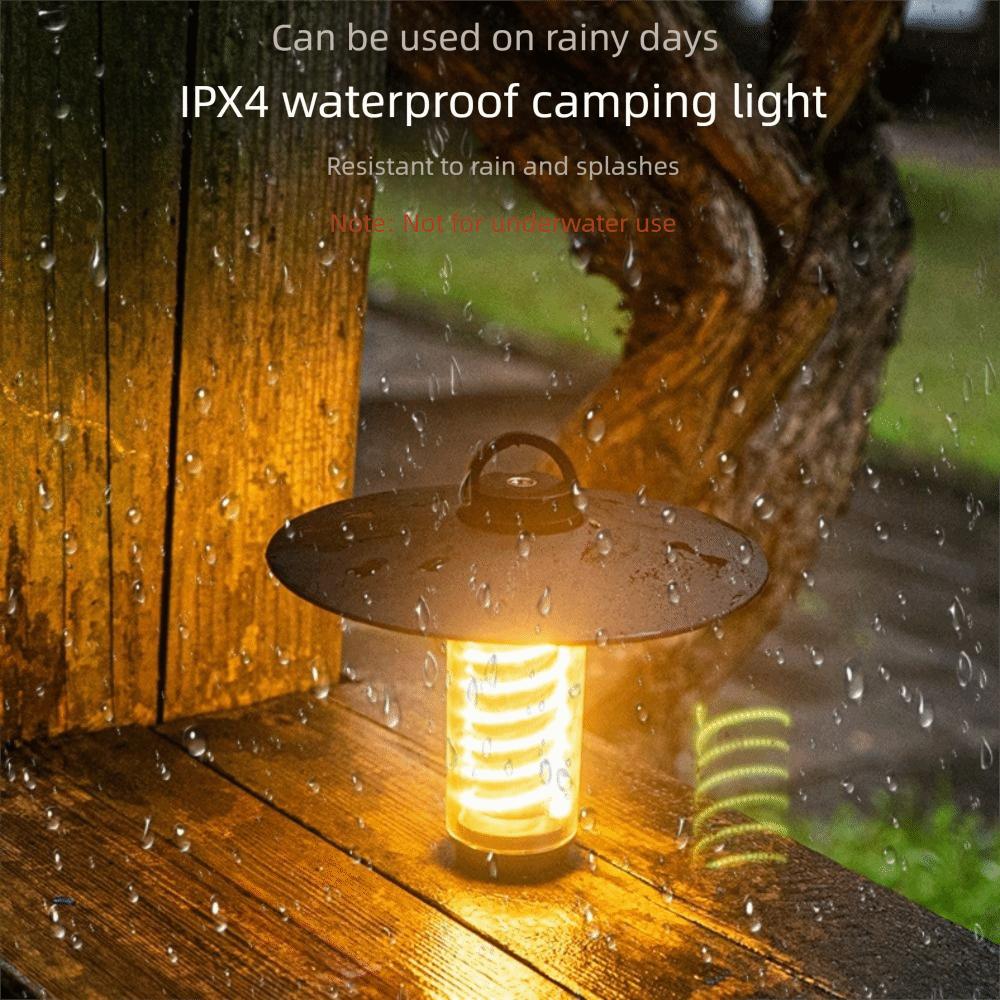 Portable 2000 mAh Camping Lantern Waterproof Multi-Purpose Atmosphere Light Rechargeable LED Hand Torch Garden Decoration
