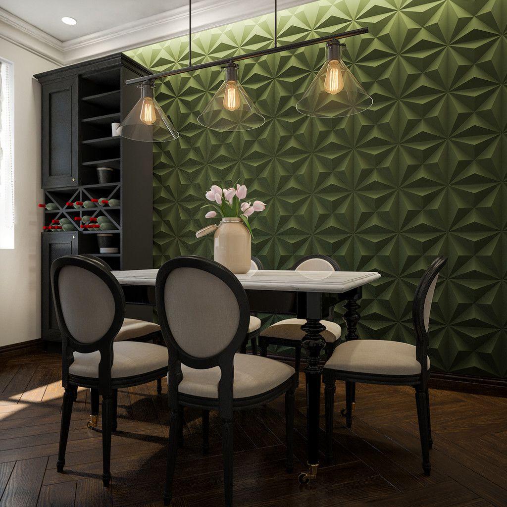 Plastic Mold for the Manufacture of 3d Panel "Caliance"(3D Mold for Decorative Wall Panels for Gypsum and Concrete) Wall Decor.