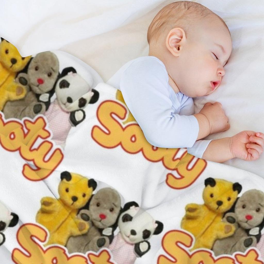 Sooty and sweep Throw Blanket Furry Luxury St Luxury Hairy Blankets
