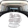 8 шт. Для Land Rover Discovery 4 LR4 2010-2016 Автомобильное лобовое стекло Полное стекло Окно Защита от солнца Козырек Автоаксессуары