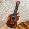 Mini Guitar 4 Strings Classical Ukulele Guitar Toy Musical Instruments For Kids Children Beginners Early Education Small Guitar