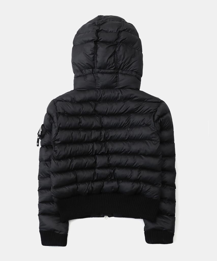 Badblood Viper 31-2 Hooded Short Puffer - Black