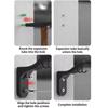 3PCS with Installation Accessories Storage Shelf Helmet Display Hanger  Kitchen Cabinet Shelf