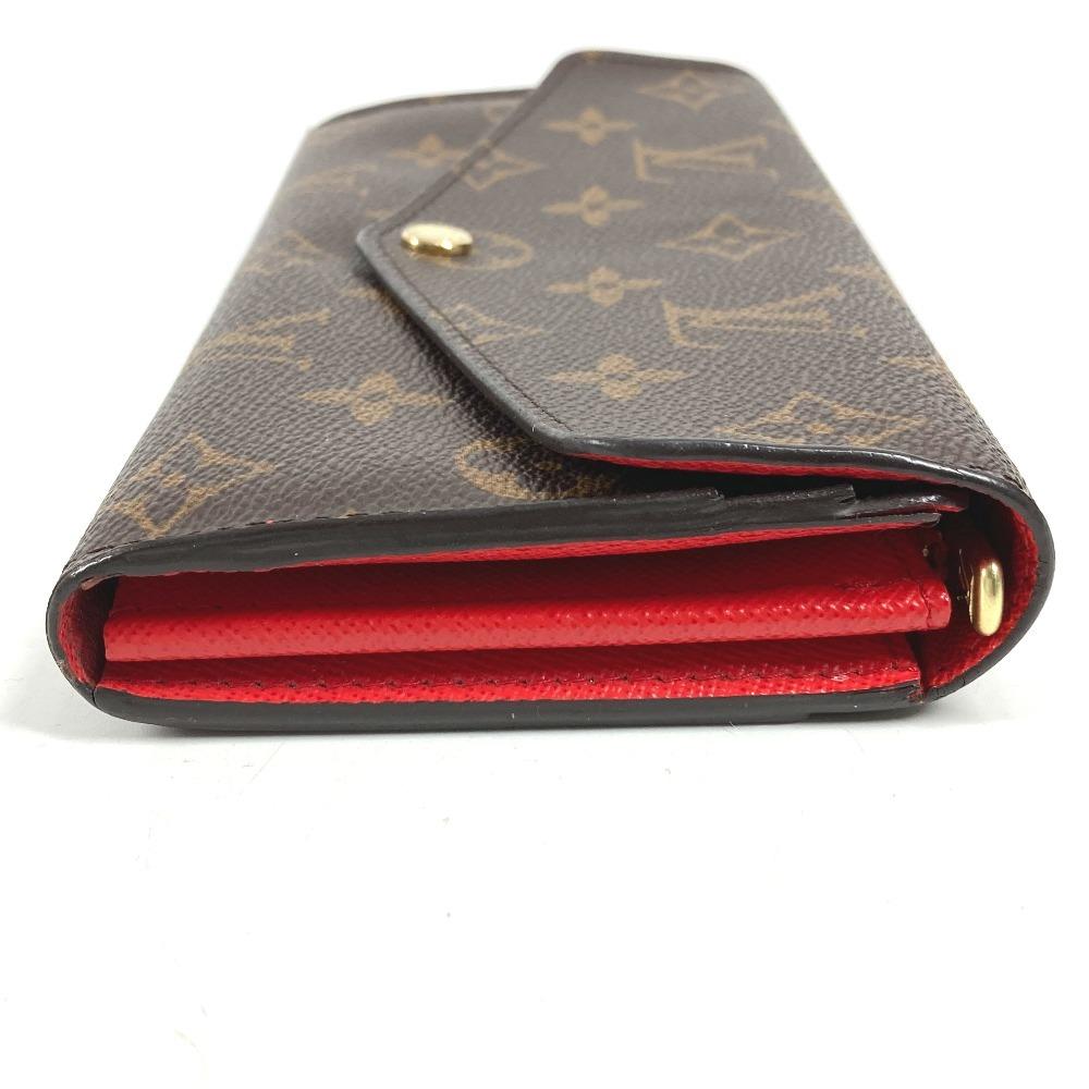 Louis Vuitton M62236 Monogram Portefeuille Sarah Bifold Flap Long Wallet