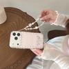 Kawaii Hello Kitty Pink Glitter Phone Case For iPhone 15 16 17 Pro Max Bow Star Pattern Clear Soft TPU Shockproof Cover with Cha
