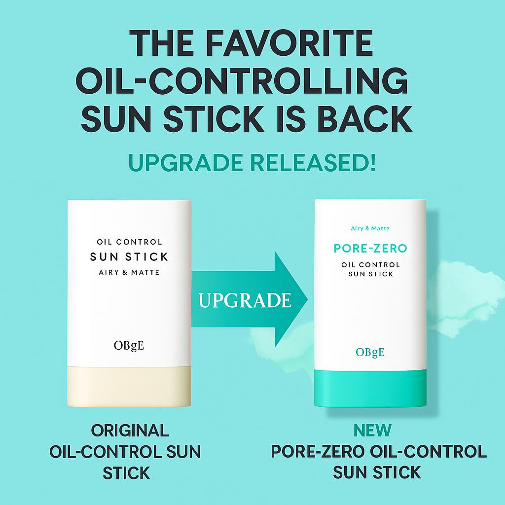 OVJECT Pore Zero Oil Control Солнцезащитный стик SPF