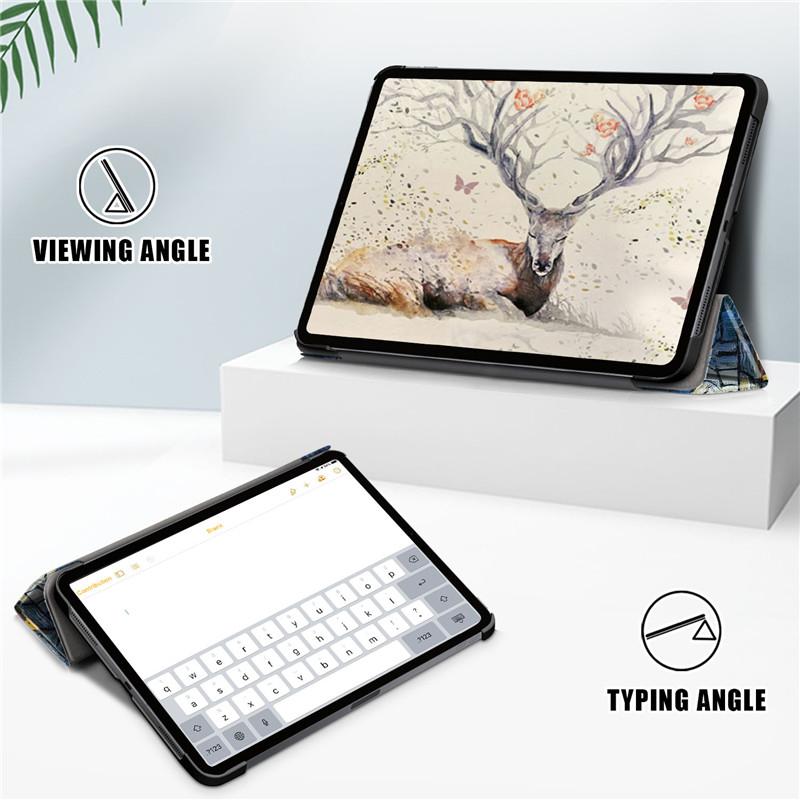 Чехол для планшета iPad Air 2024, 11 дюймов, твердый складной чехол из искусственной кожи с магнитным креплением для iPad Air 11 2024, чехол для iPad Air 5 Air 4 6