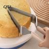 Baking Accessories for Kitchen Stainless Steel Cake Separator And Server Tool, Triangular Slicer Durable Food Grade Transfer Lifter Baking, Dishwasher