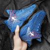 Youth style shoes Kids High-Top Basketball Shoes Boys Girls Non-Slip Wear-Resistant Sports Sneakers Indoor Court Use