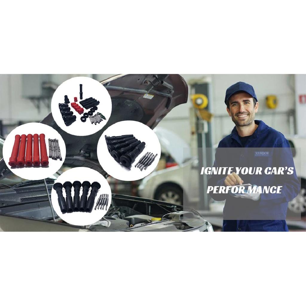4PCS ZL0118100 ZL0118100B Ignition Coil Silica Gel Repair Kit For Seahorse 1.6 And Mazda Miata 323 F 323 S