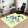 Bluey Printed Carpetrugfor Office Chair Living Room Bedroom Kitchen Room Decor Gifts