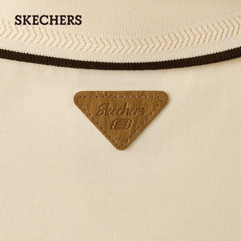 Skechers Женская вязаная футболка-поло с коротким рукавом L226W004