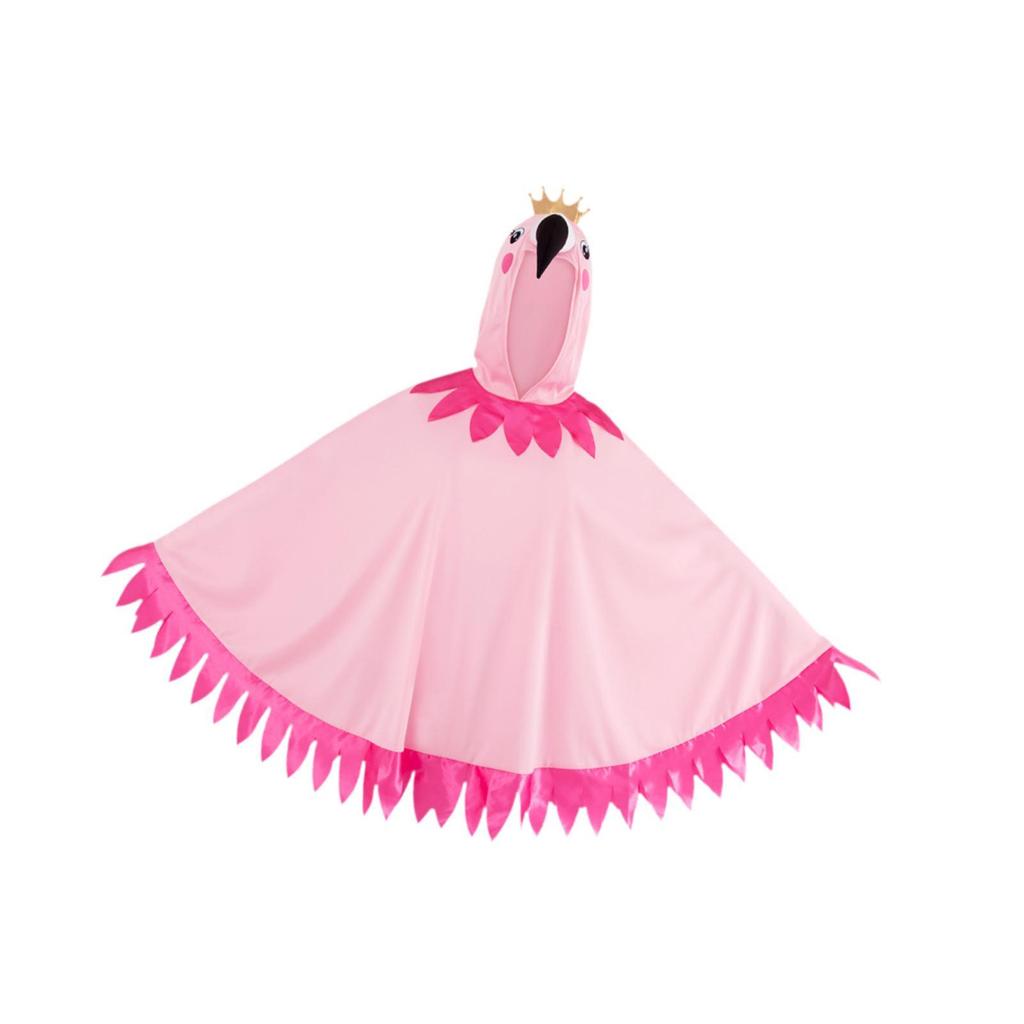 Hooded Cloak Creative Flamingo Costume for Carnival Stage Performances Cosplay