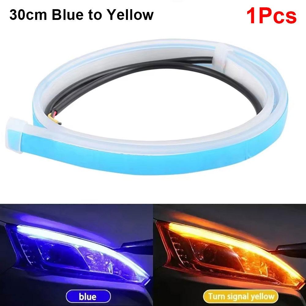 1/2 шт. 30 см светодиодная лента ДХО RGB указатель поворота прочные автомобильные фары