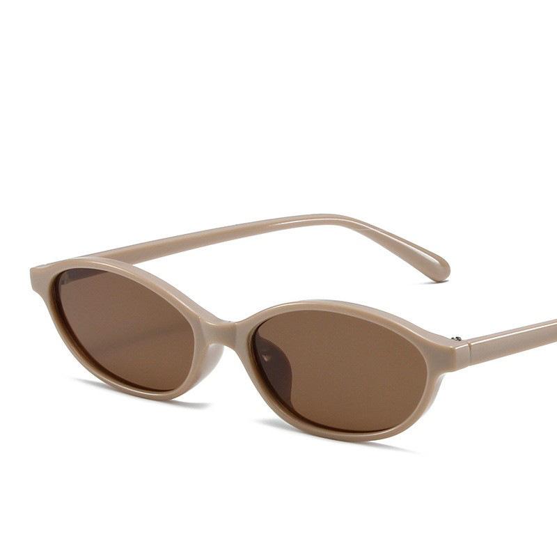 Солнцезащитные очки в овальной оправе British Retro Small Frame Sunglasses Sunglasses Sunglasses Sunglasses