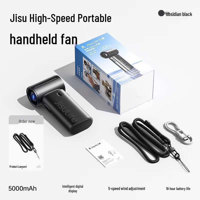 Портативный ручной USB-вентилятор Jisu Life9S