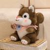Bow Knot Squirrel Plush Toy Cute Squirrel Plush Doll Plush Squirrel Doll  Kids Birthday Christmas