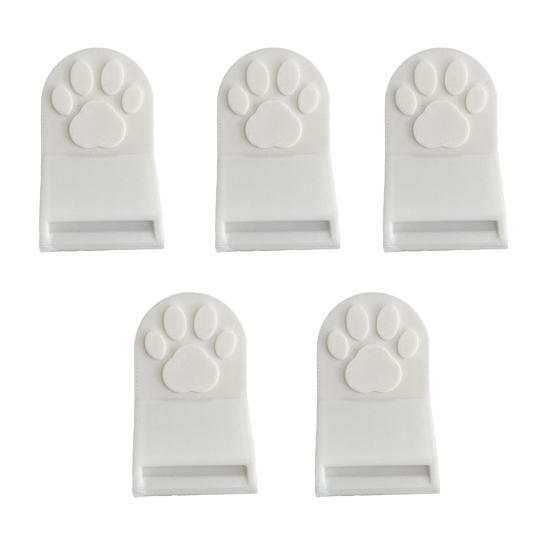 5/10Pcs 3D Printed Can Opener Cat Paw Manual Can Opening Tool Kitten Dog Food Can Tab Opener Kitchen Gadget Seniors Arthritis Chef Gift