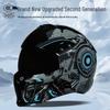 Ретро мотошлем с сертификатом 3C, закрытый, для всех сезонов - Scorpion Electric Полушлем для мужчин и женщин