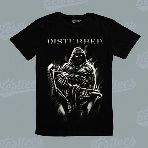 DISTURBED American Music Heavy Metal Hard Rock Band Cool Graphic Tee T-Shirt