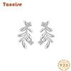 Tancise 925 Sterling Silver Zircon Earrings Drop Earrings For Women Wedding Party Gifts