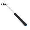 Extendable BBQ Fork 2Pcs Retractable with V-Shaped Prongs Non-Slip Handle Stainless Steel Picnic Grilling Tool Portable Outdoor Cooking for