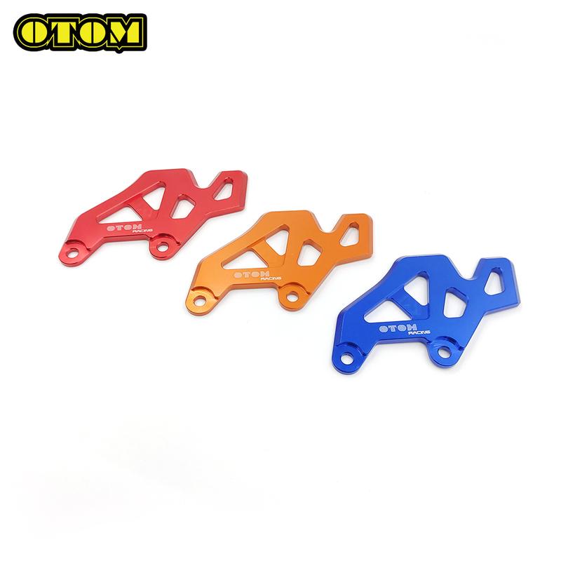 OTOM Rear Brake Cylinder Front Pump Protection Cover Decorative Plate For AVANTIS ENDURO MOTOLAND BRZ KAYO T4 T6 K6 GUIZUN MX4